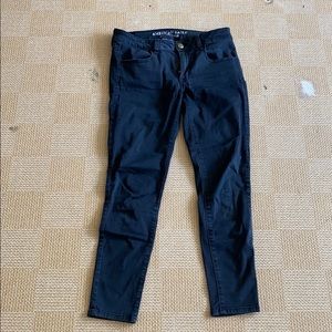 black american eagle jeans